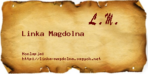 Linka Magdolna névjegykártya
